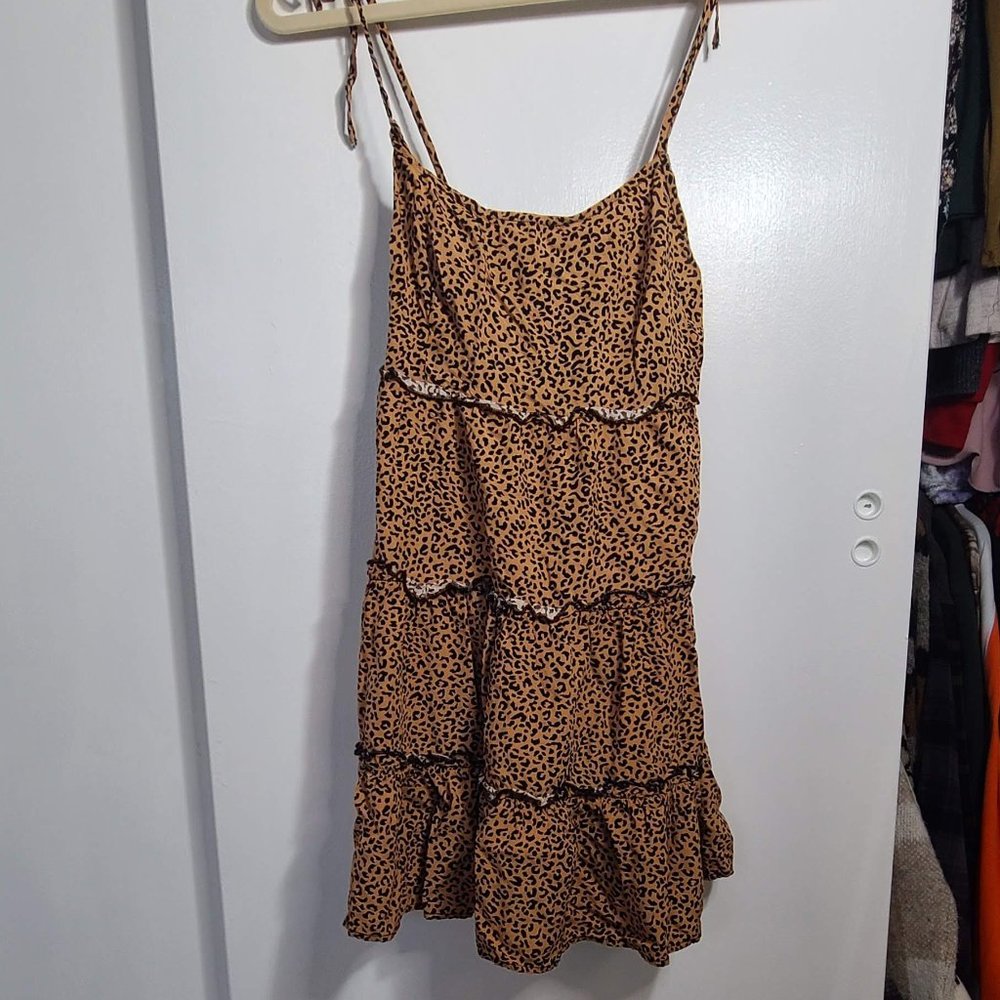 NEVER WORN!!! Leopard print dress